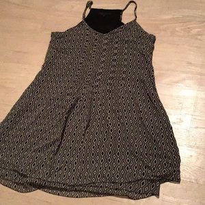 Sanctuary Black and White Tank Dress